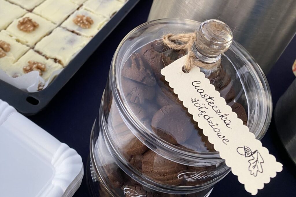 Ciasteczka z mąki żołędziowej